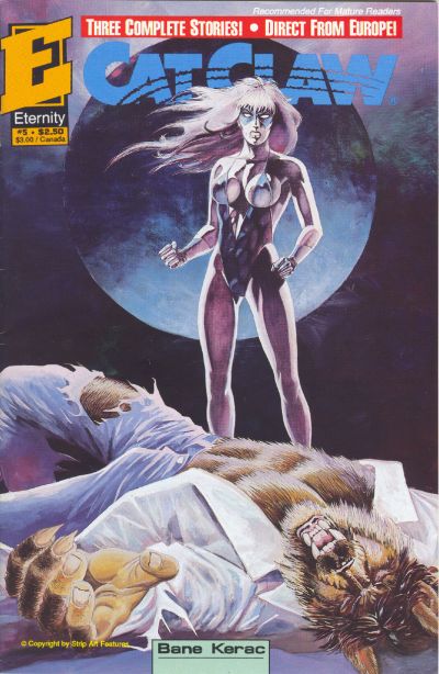 Cover for Cat Claw (Malibu, 1990 series) #5