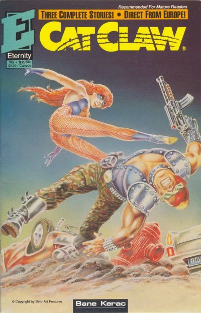 Cover for Cat Claw (Malibu, 1990 series) #6