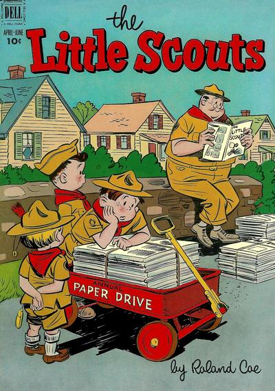 Cover for Little Scouts (Dell, 1951 series) #4