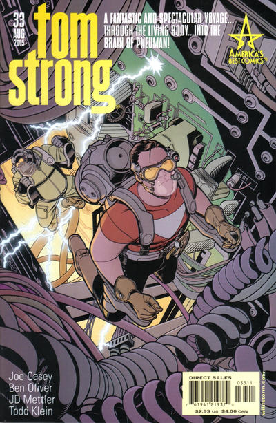 Cover for Tom Strong (DC, 1999 series) #33