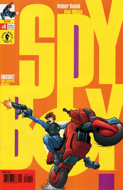 Cover for SpyBoy (Dark Horse, 1999 series) #1