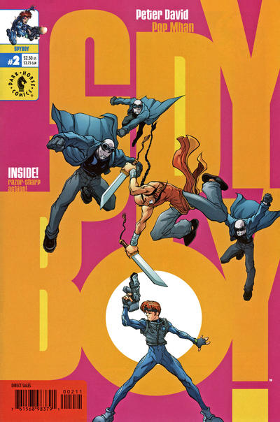 Cover for SpyBoy (Dark Horse, 1999 series) #2
