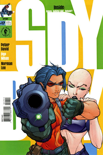 Cover for SpyBoy (Dark Horse, 1999 series) #17