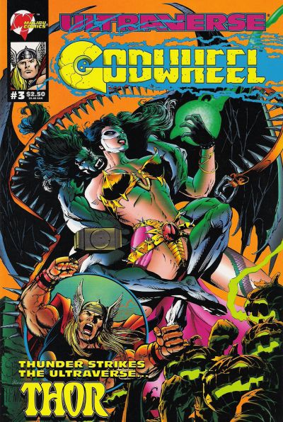 Cover for Godwheel (Malibu, 1995 series) #3