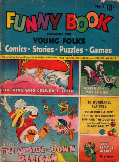 Cover for Funny Book (Parents' Magazine Press, 1942 series) #5