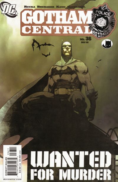 Cover for Gotham Central (DC, 2003 series) #36