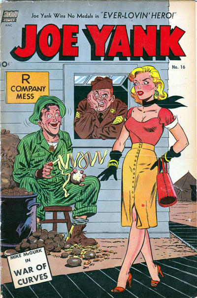 Cover for Joe Yank (Pines, 1952 series) #16