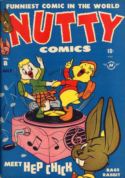 Cover for Nutty Comics (Harvey, 1945 series) #8