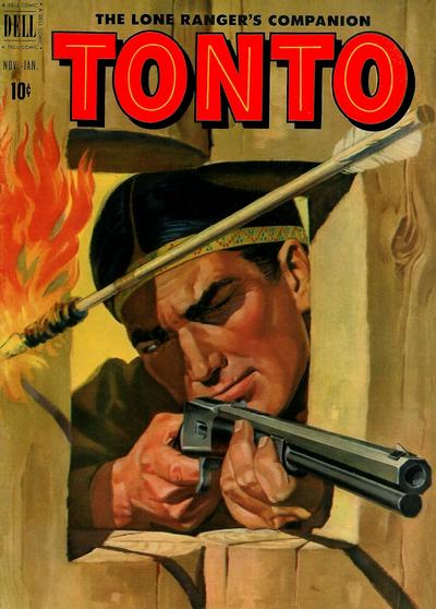 Cover for The Lone Ranger's Companion Tonto (Dell, 1951 series) #3