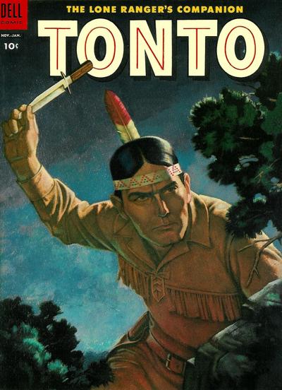 Cover for The Lone Ranger's Companion Tonto (Dell, 1951 series) #17