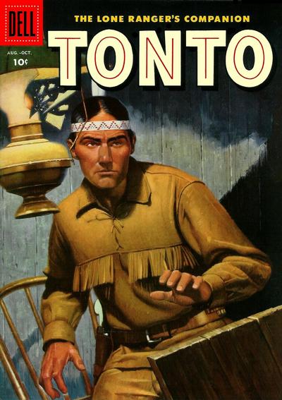 Cover for The Lone Ranger's Companion Tonto (Dell, 1951 series) #24