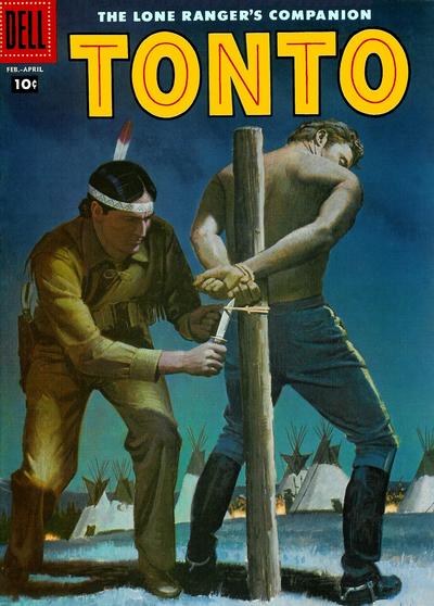 Cover for The Lone Ranger's Companion Tonto (Dell, 1951 series) #30