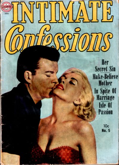 Cover for Intimate Confessions (Avon, 1951 series) #5