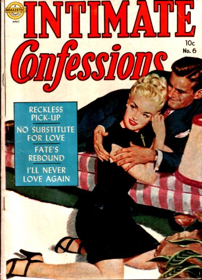Cover for Intimate Confessions (Avon, 1951 series) #6