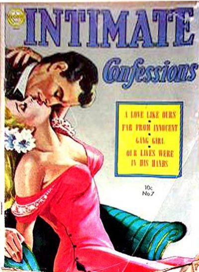 Cover for Intimate Confessions (Avon, 1951 series) #7