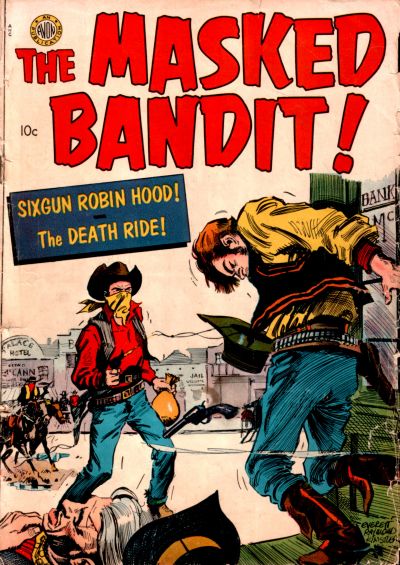 Cover for The Masked Bandit (Avon, 1952 series) 