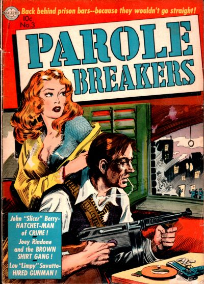 Cover for Parole Breakers (Avon, 1951 series) #3