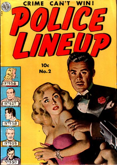 Cover for Police Line-Up (Avon, 1951 series) #2