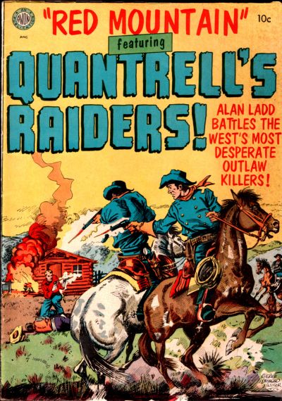 Cover for Red Mountain Featuring Quantrell's Raiders (Avon, 1952 series) 