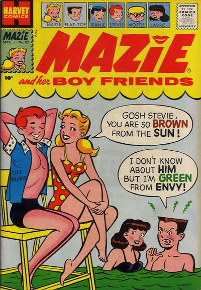 Cover for Mazie (Harvey, 1955 series) #23