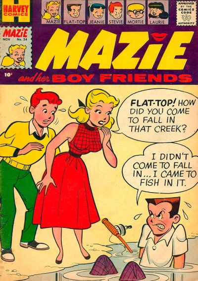 Cover for Mazie (Harvey, 1955 series) #24