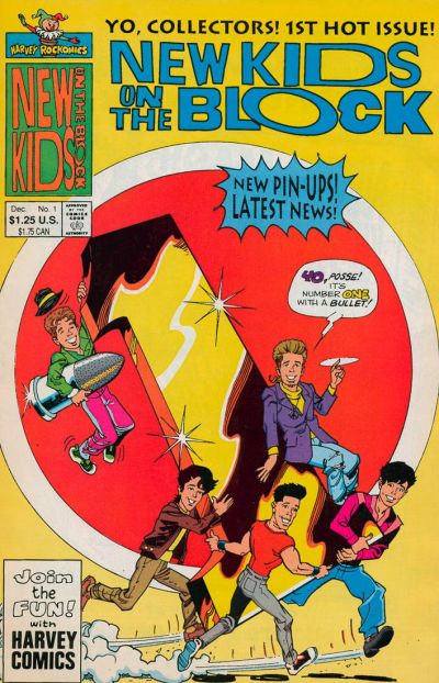 Cover for The New Kids on the Block: NKOTB (Harvey, 1990 series) #1