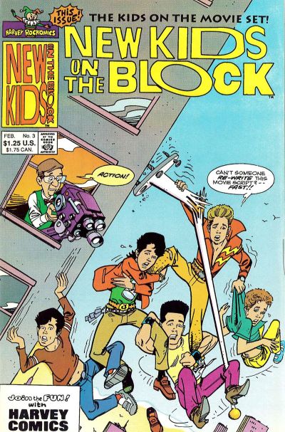 Cover for The New Kids on the Block: NKOTB (Harvey, 1990 series) #3