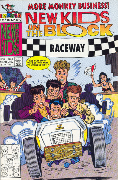 Cover for The New Kids on the Block: NKOTB (Harvey, 1990 series) #8