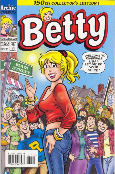 Cover for Betty (Archie, 1992 series) #150