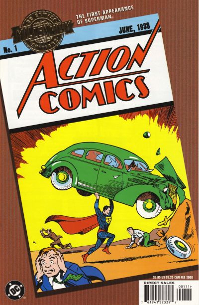 Cover for Millennium Edition: Action Comics 1 (DC, 2000 series) [Direct Sales]