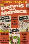 Cover for Dennis the Menace Triple Feature (Hallden; Fawcett, 1961 series) #1