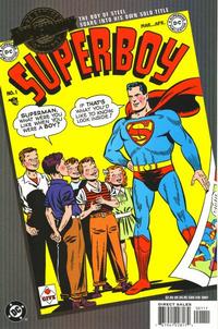 Cover Thumbnail for Millennium Edition: Superboy No. 1 (DC, 2001 series)  [Direct Sales]