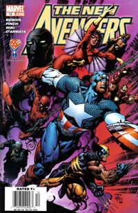 Cover for New Avengers (Marvel, 2005 series) #12 [Newsstand]