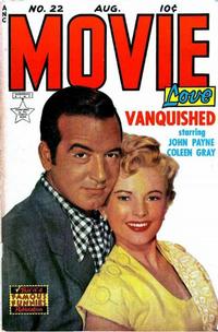 Cover Thumbnail for Movie Love (Eastern Color, 1950 series) #22