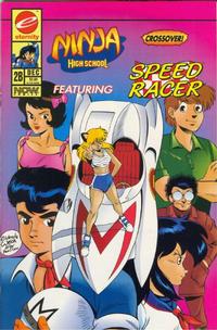 Cover Thumbnail for Ninja High School featuring Speed Racer (Malibu, 1993 series) #2 (B)