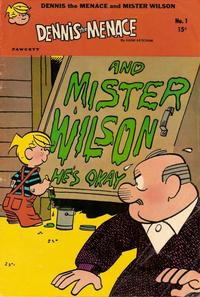 Cover Thumbnail for Dennis the Menace and Mister Wilson (Hallden; Fawcett, 1969 series) #1