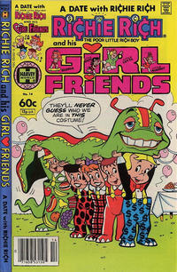 Cover for Richie Rich & His Girl Friends (Harvey, 1979 series) #14