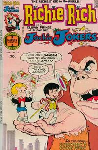 Cover Thumbnail for Richie Rich & Jackie Jokers (Harvey, 1973 series) #19