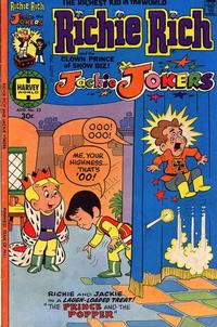 Cover for Richie Rich & Jackie Jokers (Harvey, 1973 series) #22