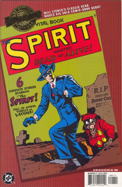 Cover for Millennium Edition: The Spirit 1 (DC, 2000 series) 