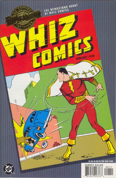 Cover for Millennium Edition: Whiz Comics 2 (DC, 2000 series) 