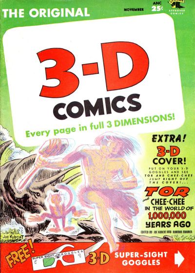 Cover for 3-D Comics (St. John, 1953 series) #2 [c]
