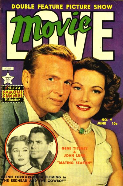 Cover for Movie Love (Eastern Color, 1950 series) #9