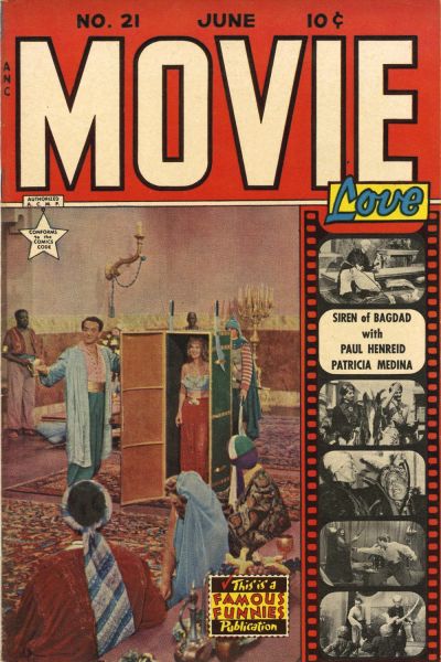 Cover for Movie Love (Eastern Color, 1950 series) #21
