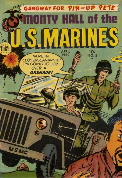 Cover for Monty Hall of the U.S. Marines (Toby, 1951 series) #5