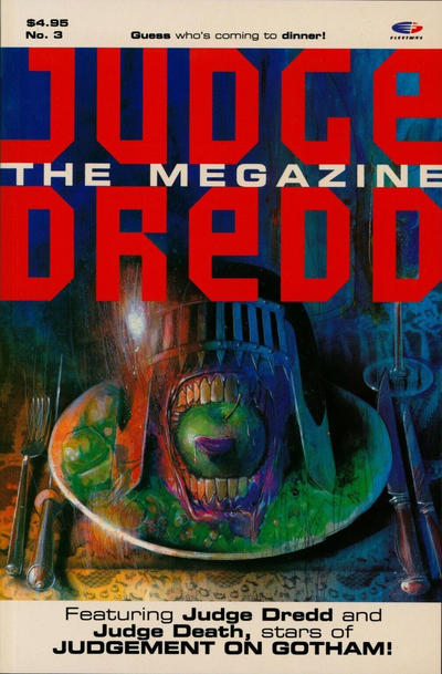 Cover for Judge Dredd The Megazine (Fleetway/Quality, 1991 series) #3