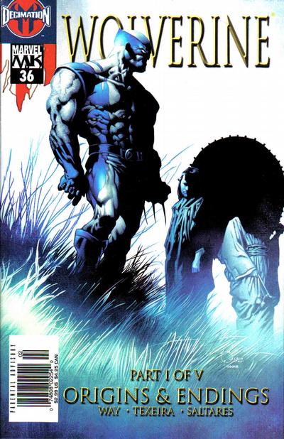 Cover for Wolverine (Marvel, 2003 series) #36 [Newsstand]