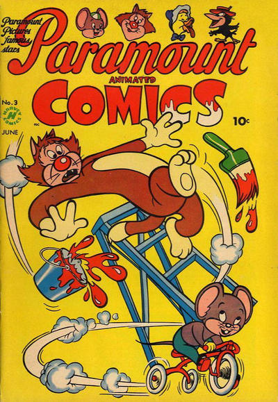 Cover for Paramount Animated Comics (Harvey, 1953 series) #3