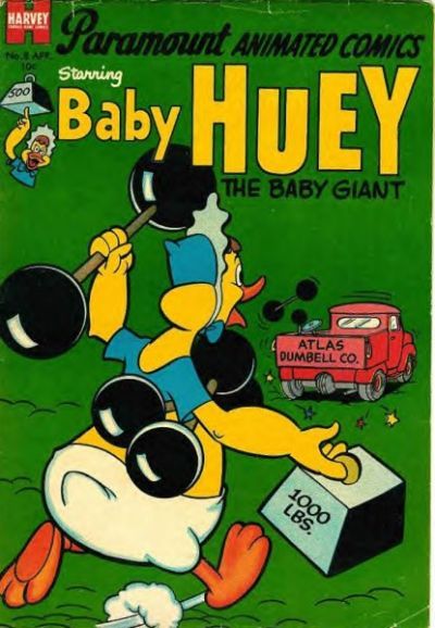 Cover for Paramount Animated Comics (Harvey, 1953 series) #8