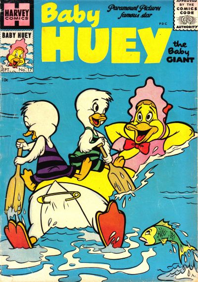 Cover for Paramount Animated Comics (Harvey, 1953 series) #17